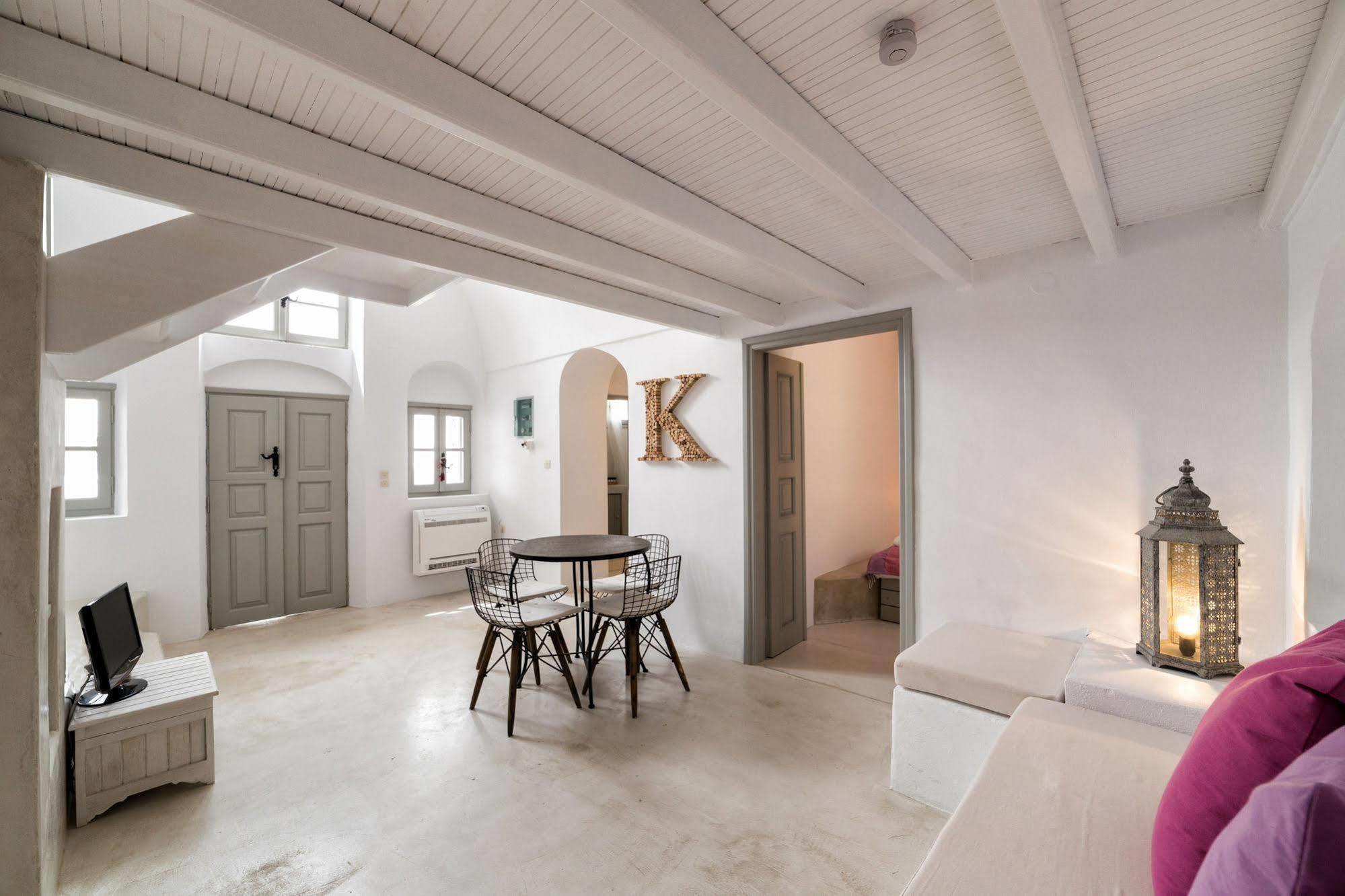 Kampanario Luxury Villa Megalochori  Eksteriør bilde