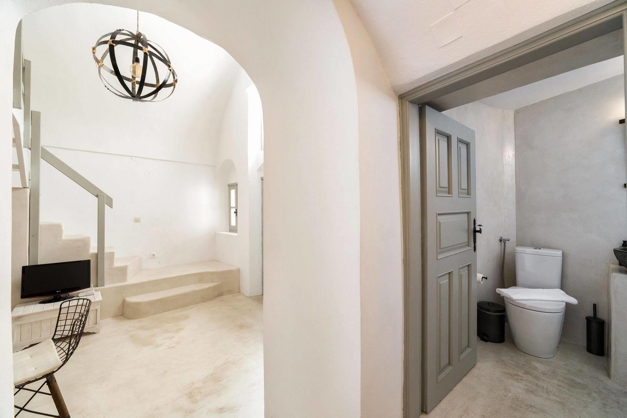 Kampanario Luxury Villa Megalochori  Eksteriør bilde